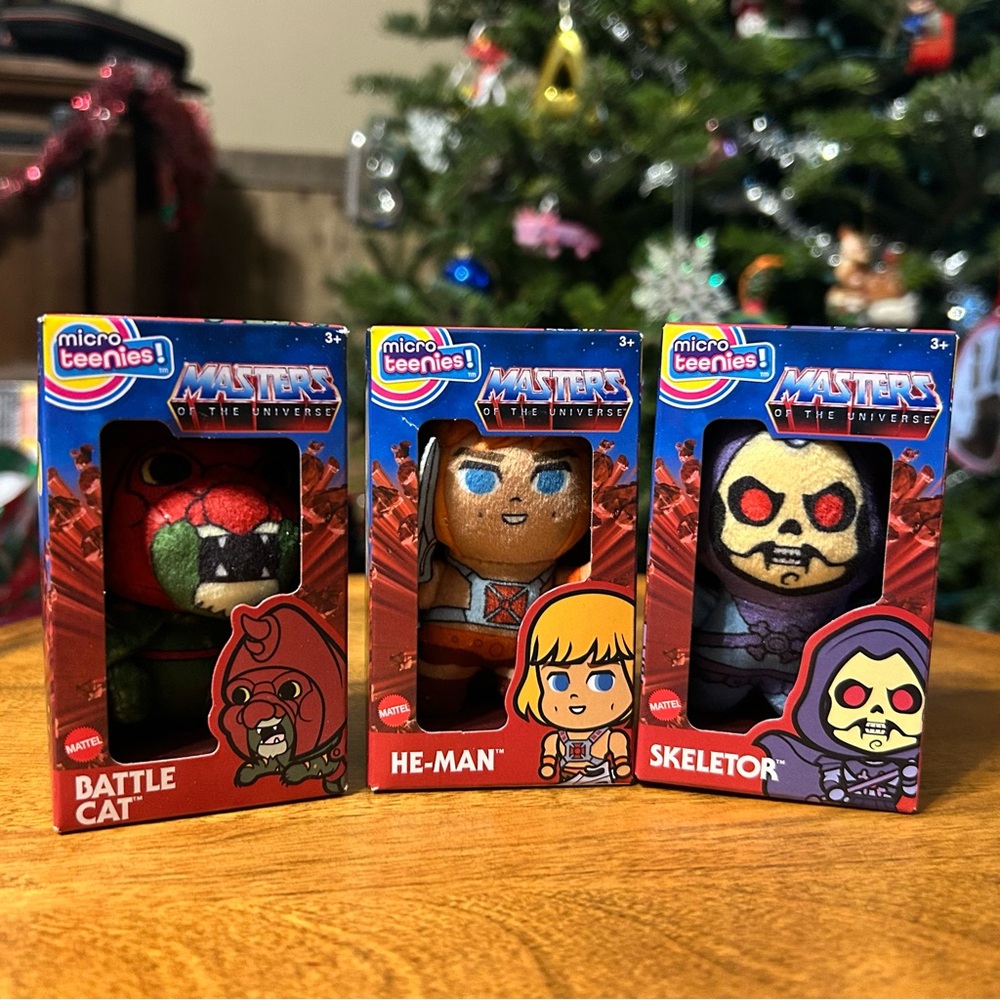 Micro Teenies He-Man Masters of the universe Plush 2025 collection